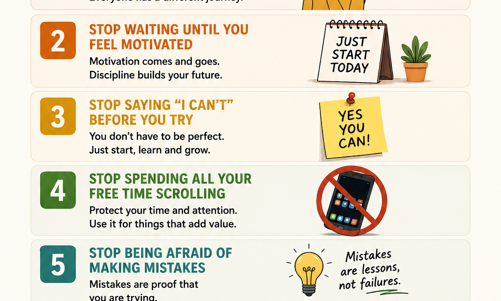 7 Things You Should Stop Doing If You Want to Improve Your Life