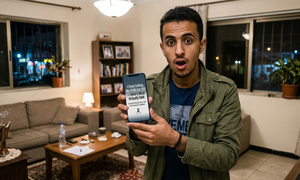 I Tried Selling My Skills for $10 — Here’s What Actually Sold