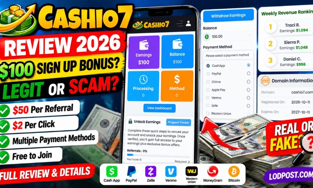 Cashio7 Review (2026): Does Cashio7.com Actually Pay Real Money?