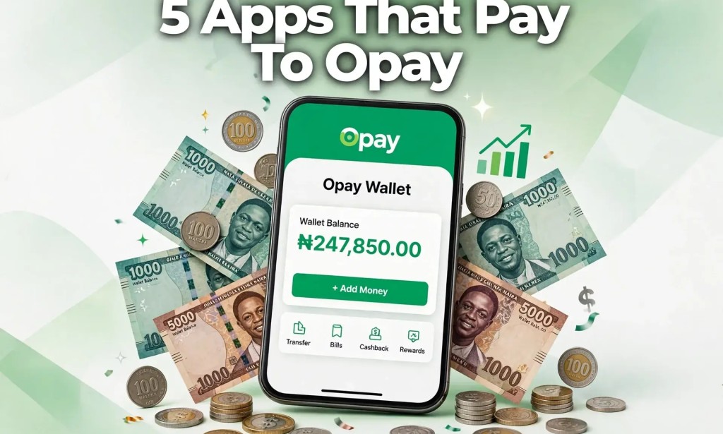 5 Legit Apps That Pay Directly to Opay in Nigeria (2026 Tested)