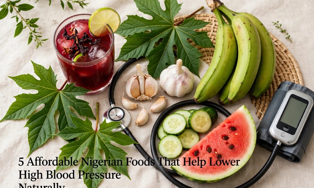 5 Affordable Nigerian Foods That Help Lower High Blood Pressure Naturally in 2026