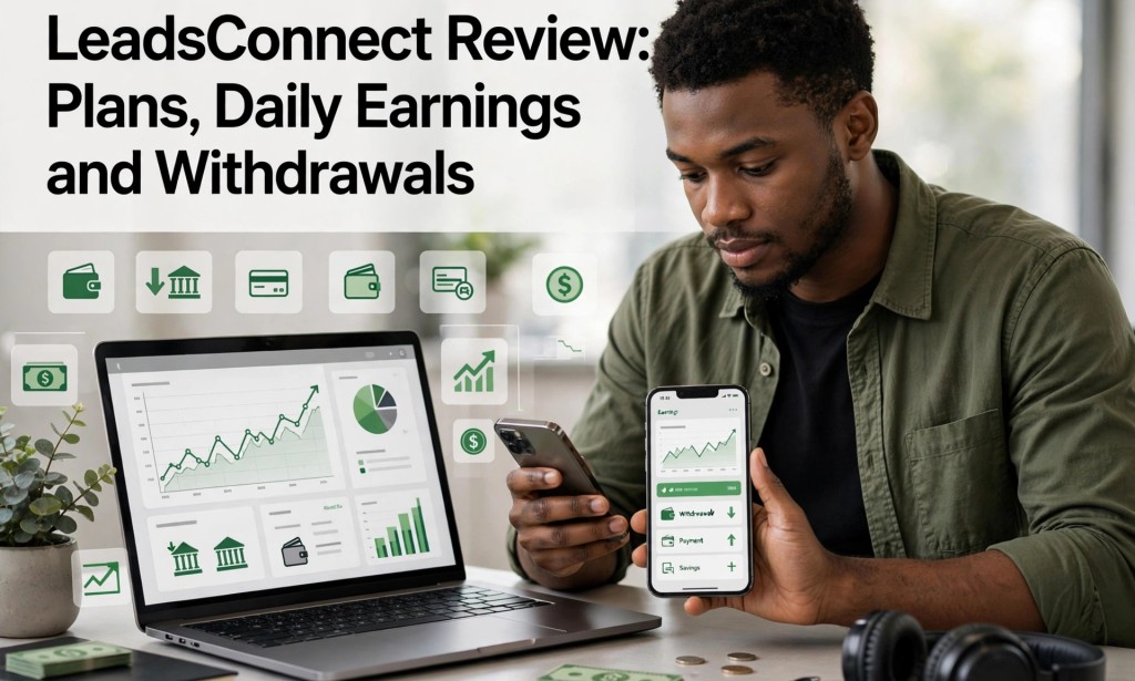 LeadsConnect  Plans, Daily Earnings and Withdrawals This platform is pay real money every day with 1k withdrawal is automatic https://leadsconnect.ng/ref/Adisa8