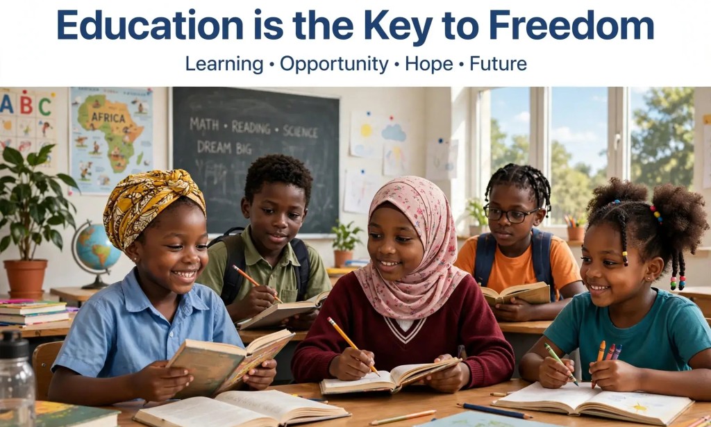 Education is the Key to Freedom