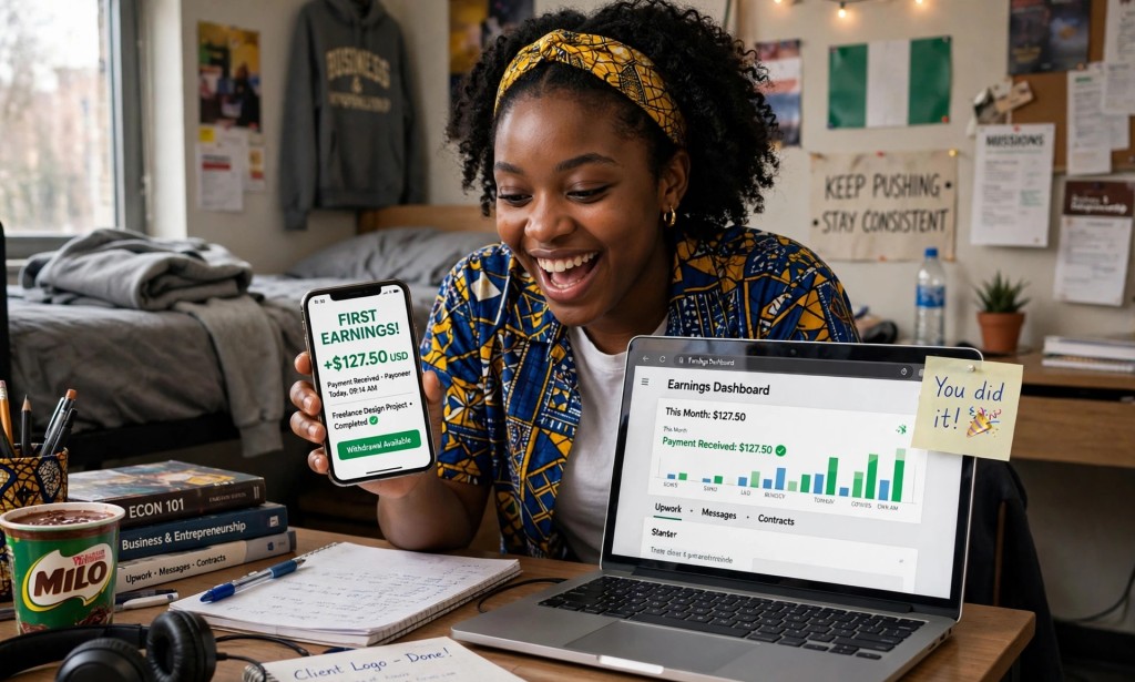 How I Made My First 10,000 Naira Online as a Student in Nigeria.