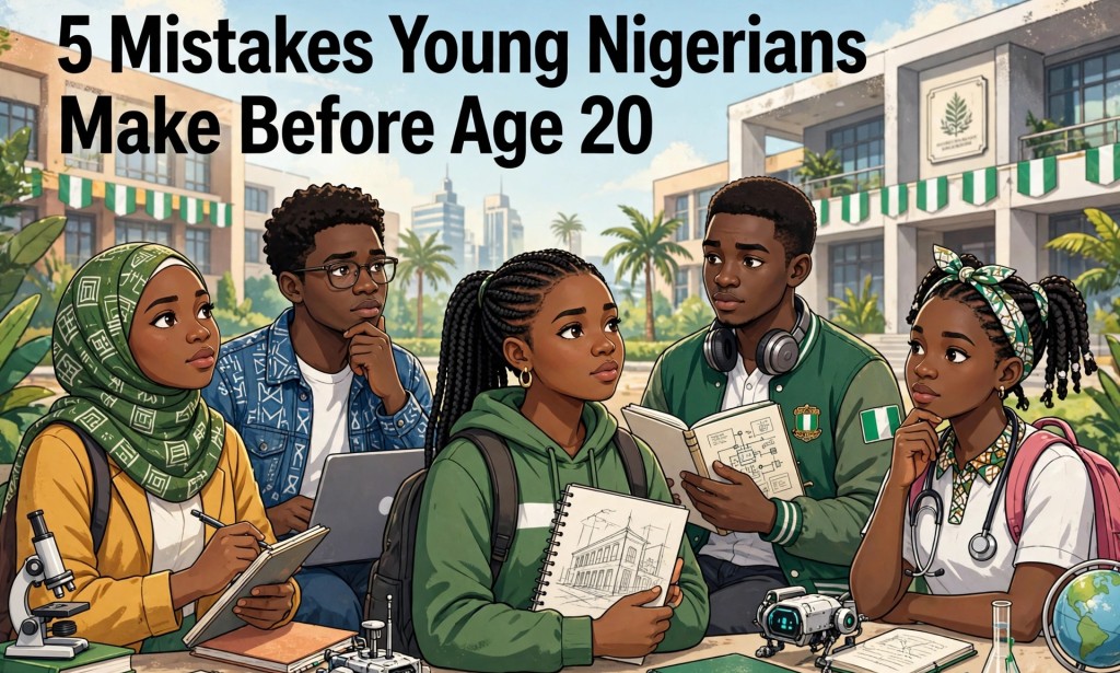 5 Mistakes Young Nigerians Make Before Age 30