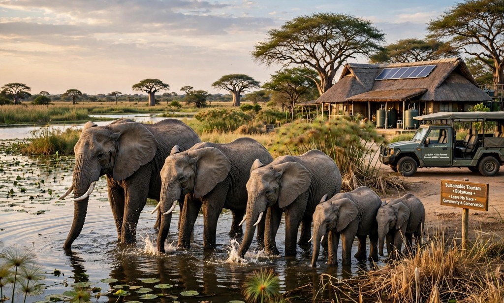 Botswana's Elephant Population Hits Record High With New Conservation Model