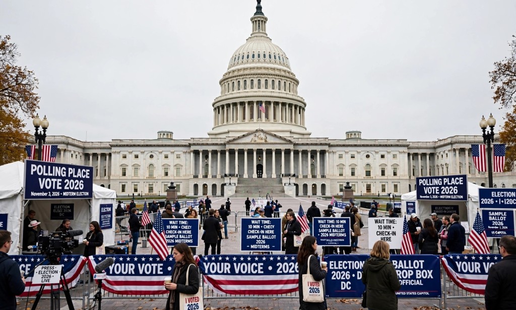US Midterms 2026: Control Of Congress On A Knife-Edge.