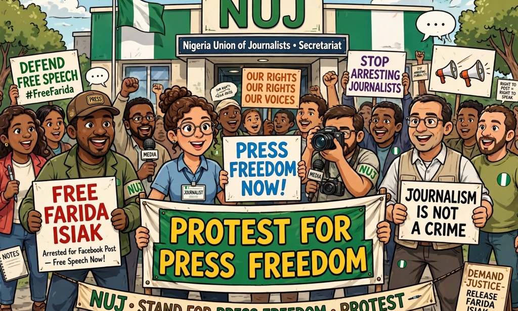 The Nigeria Union of Journalists (NUJ) has demanded justice for one of its members, Farida Isiak, who was arrested by the police in Kaduna for making a Facebook post criticizing the police.