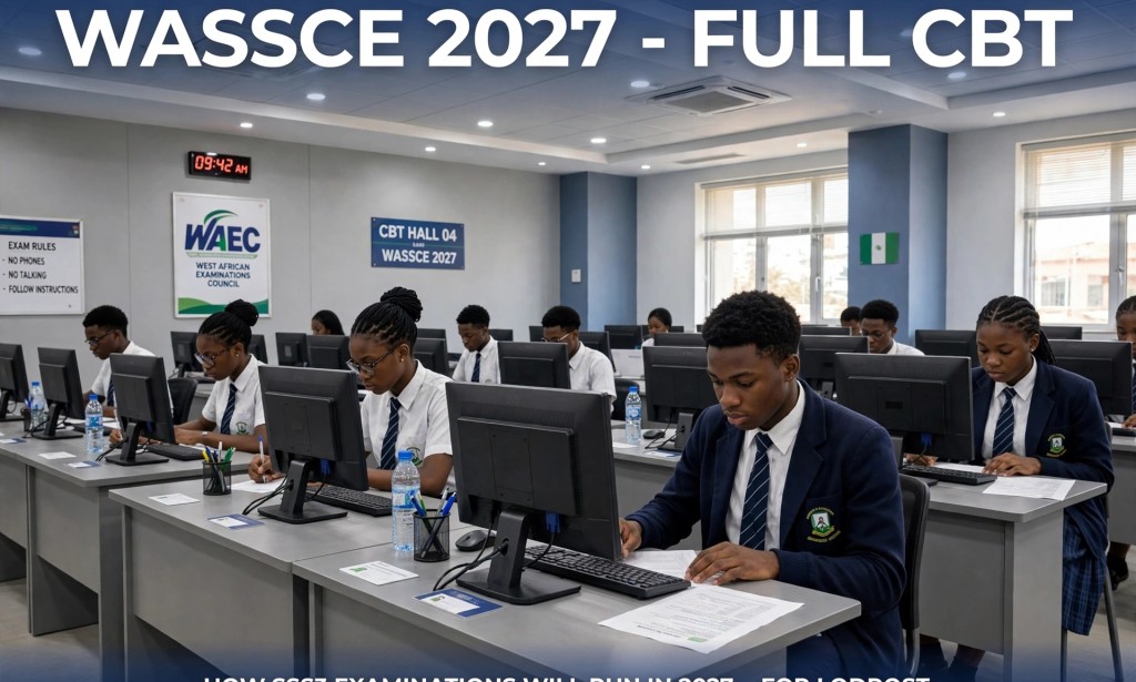 FG Confirms Full CBT For WAEC & NECO 2027: No More Paper And Pen Exam