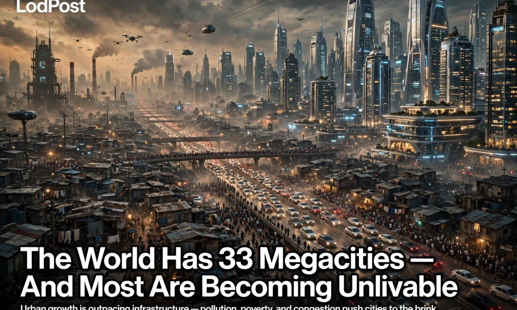 The World Has 33 Megacities — And Most Are Becoming Unlivable