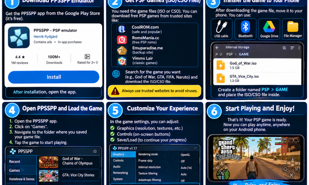 How to make ppsspp games for free