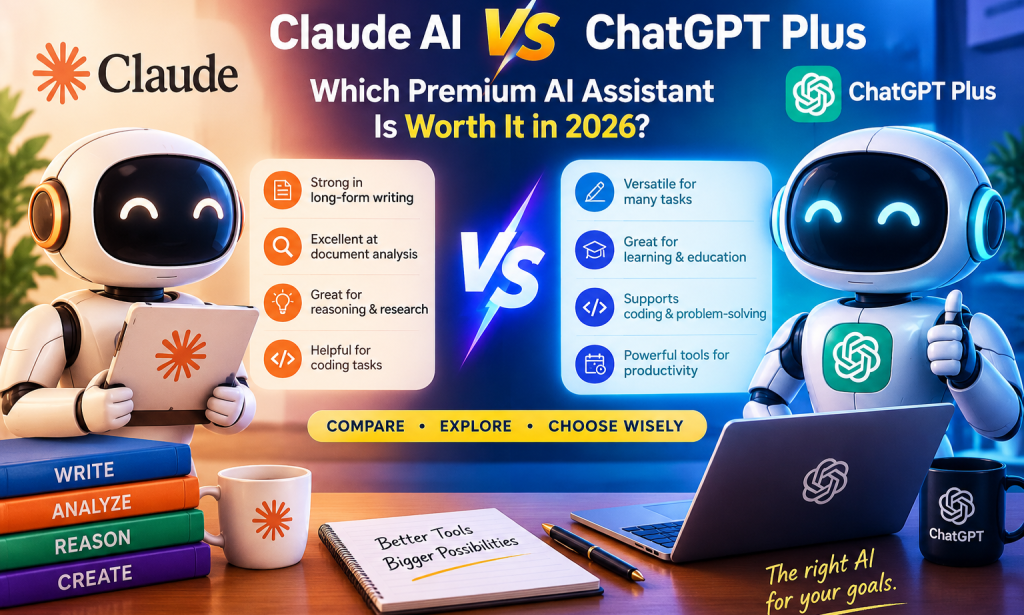 Claude AI vs. ChatGPT Plus: Which Premium AI Assistant Is Worth It in 2026?