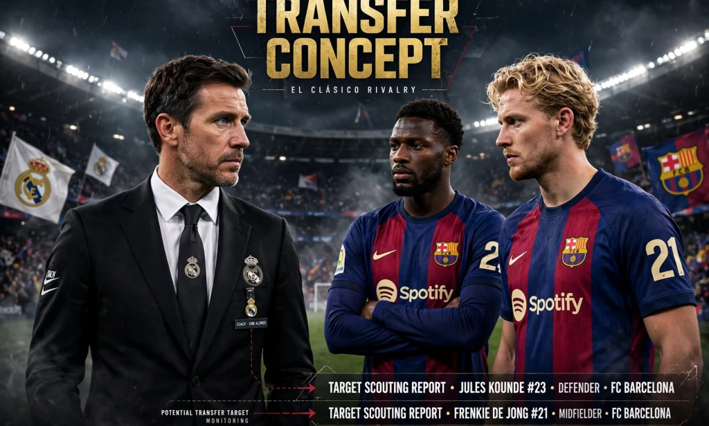 Xabi Alonso Eyes Double Swoop For Barcelona Stars Kounde and Frenkie de Jong
