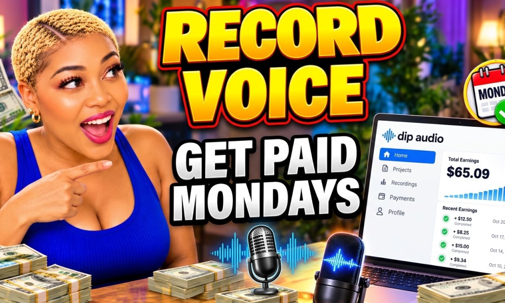 Dip Audio Review 2026: Can You Really Get Paid Every Monday by Recording Your Voice?