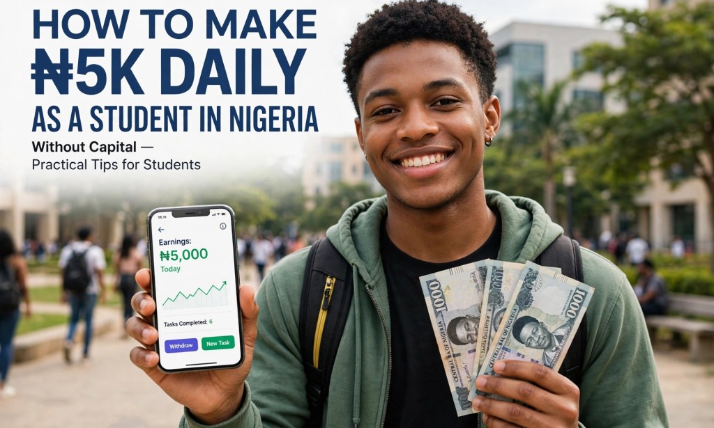 How to Make N5k Daily as a Student in Nigeria Without Capital 2026