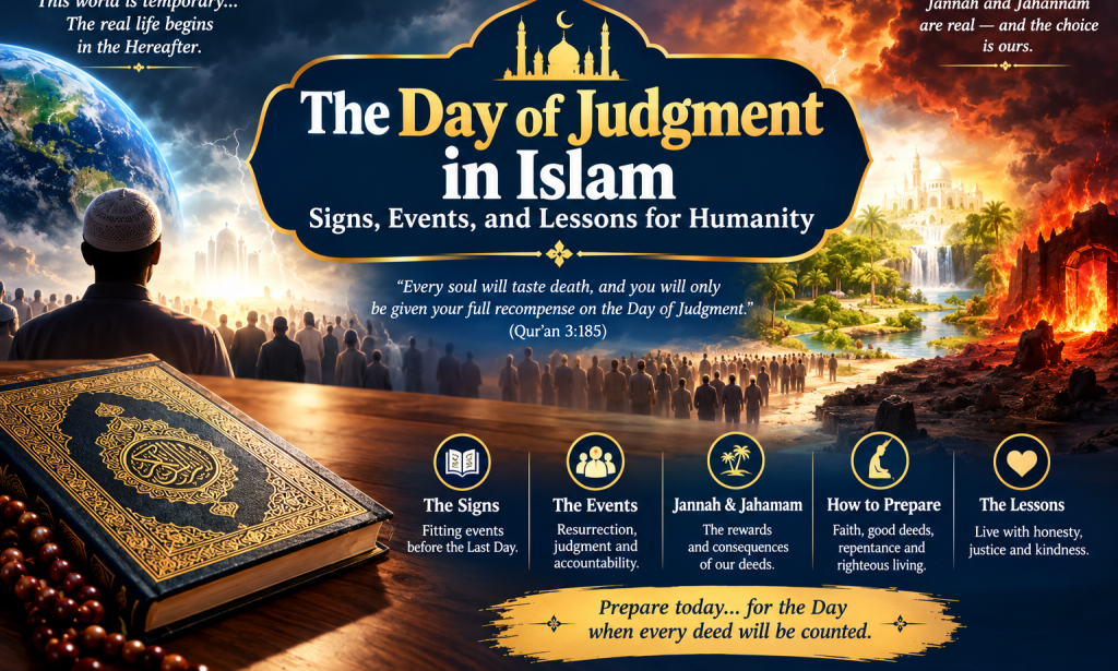 The Day of Judgment in Islam: Signs, Events, and Lessons for Humanity
