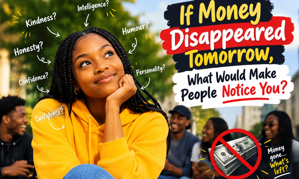 IF MONEY DISAPPEARED TOMORROW, WHAT WILL GRAB YOUR ATTENTION, LET'S MAKE FUN 😄😄🔥