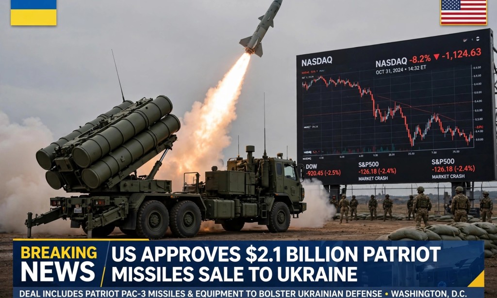 US Approves $2.1 Billion Patriot Missiles Sale To Ukraine As Nasdaq Suffers Worst Crash In A Year
